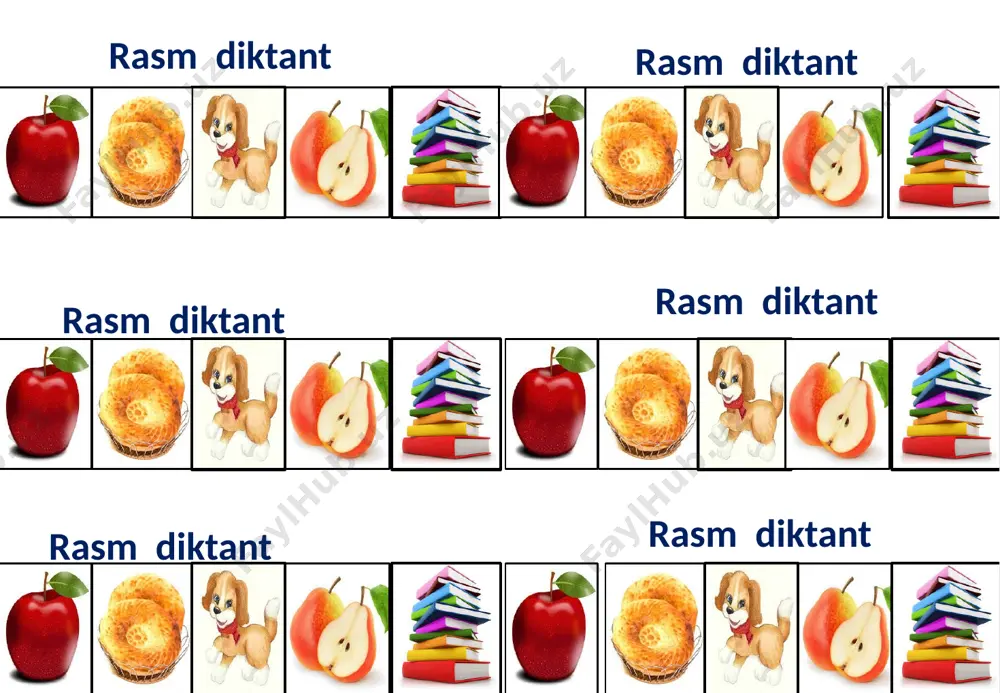 rasm diktant1b — PPTX