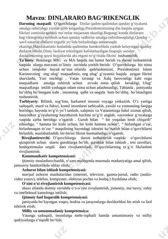 sohiba safarovna 8-sinf mig' — DOCX