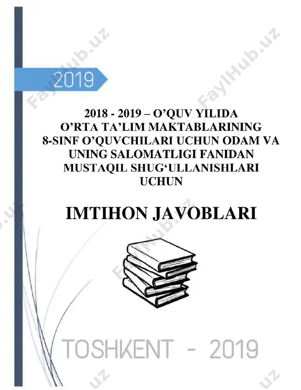 8-sinf biologiya javoblari 2019 — PDF