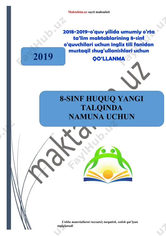 8-sinf huquq_maktabim.uz namuna — PDF