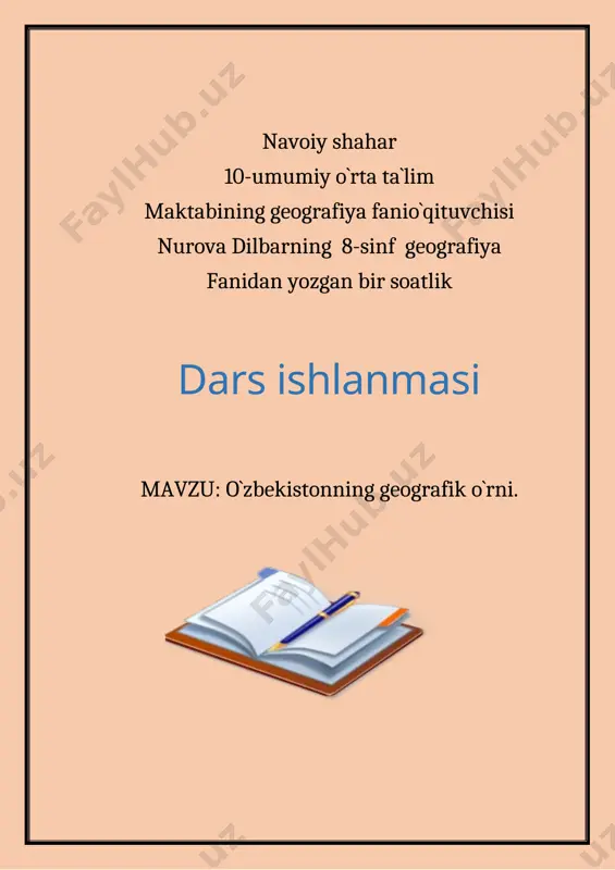 ochiq-dars-ishlanma — DOCX