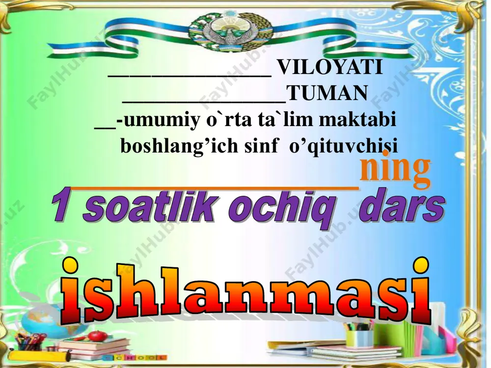 b harfi va b tovushi 1-chorak — PDF