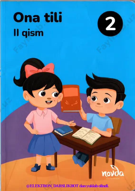 2-sinf ona tili 2-qism (@elekton_darslikbot) — PDF