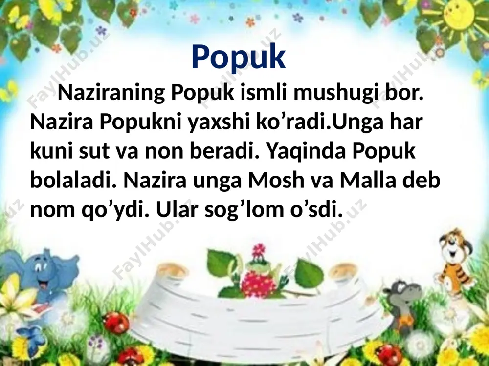 ona tili 3-chorak ni — PPTX