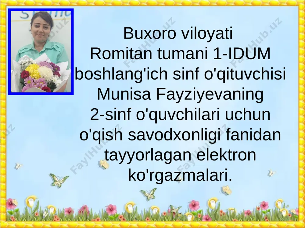 biz buyuklar avlodimiz — PPTX