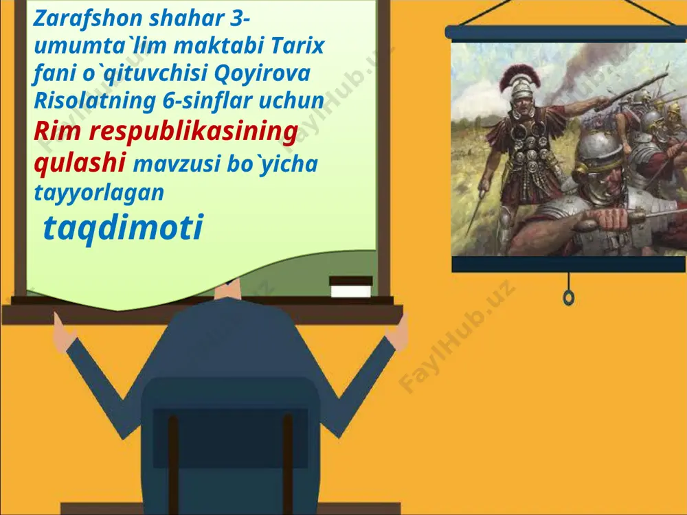 6-sinf rim resning qulashi. — PPT
