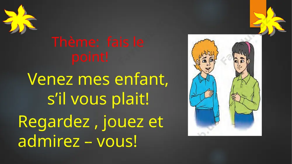le slayd pour 6 classe — PPTX