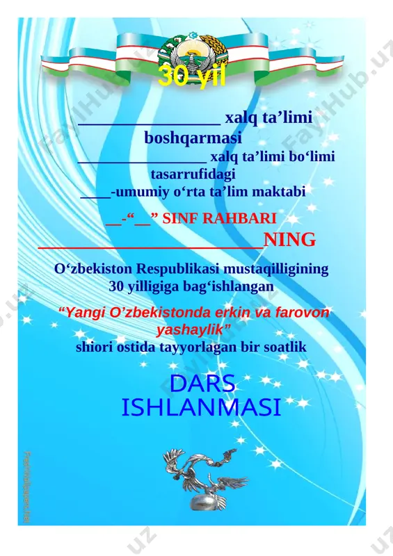 yangi o'zbekiston — DOCX