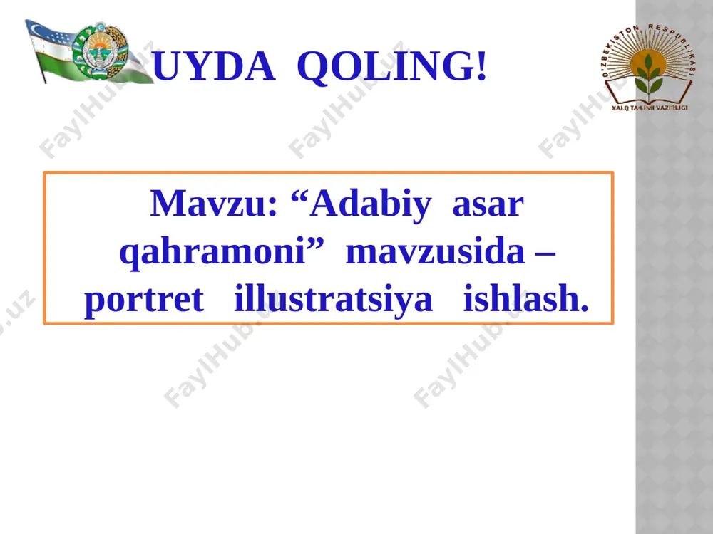 munavvar tasviriy san'at — PPTX