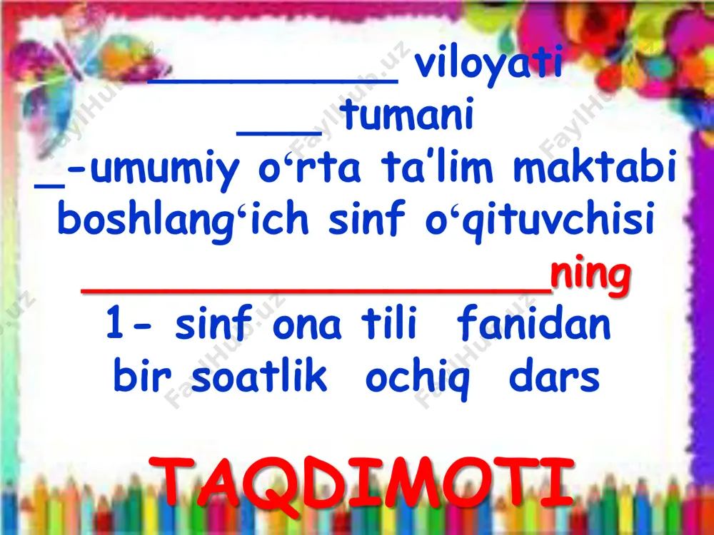 1_sinf_ona_tili_4_chorak_gapning_ifoda_va_maqsadiga_ko'ra_turlari — PDF