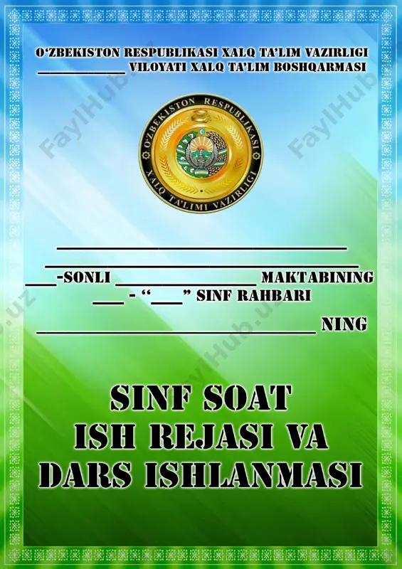 5-sinf — DOCX