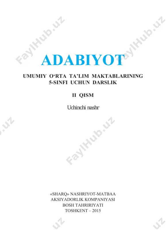 adabiyot 2 5(@kitob_ulashaman_bot) — PDF