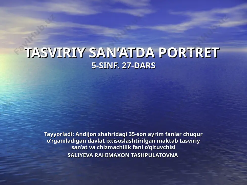 5-sinf.tasviriy san'at.27-dars.35-dim — PPT