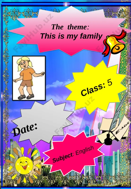 5-sinf this my family — PPT