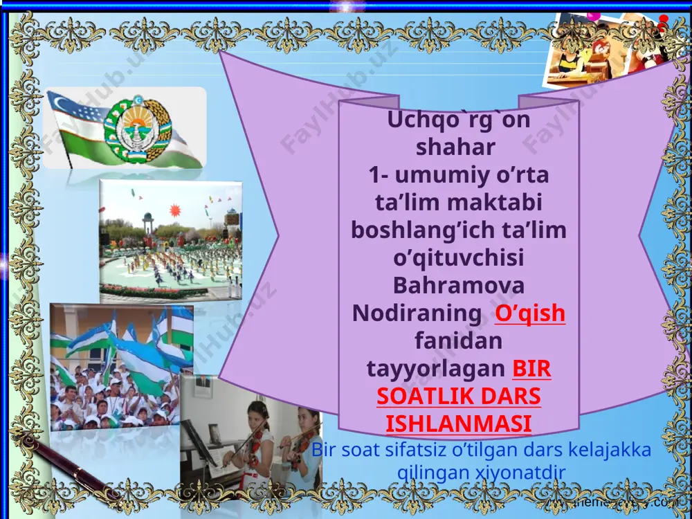 nodira ukish 1 — PPT