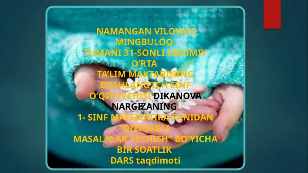 matematika_fanidan_qiziqarli_masalalar_yechish — PPTX