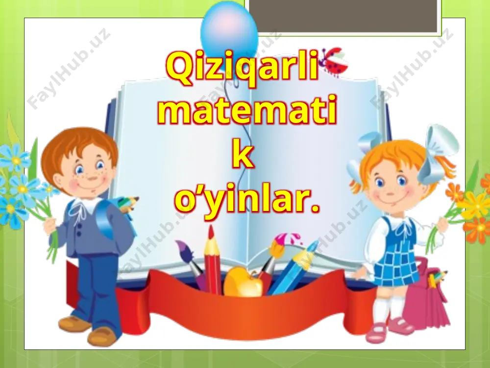 qiziqarli_matematik_oyinlar(1) — PPTX