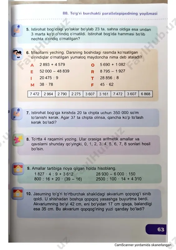 matematika 3- chorak 87-95 yakuniy darsgacha — PDF