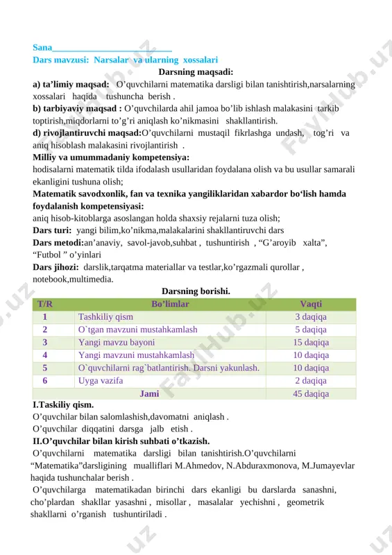 1_sinf_matematika_1_chorak_yangi_2020_2021_to`liq_hajmda_pechatga — DOCX