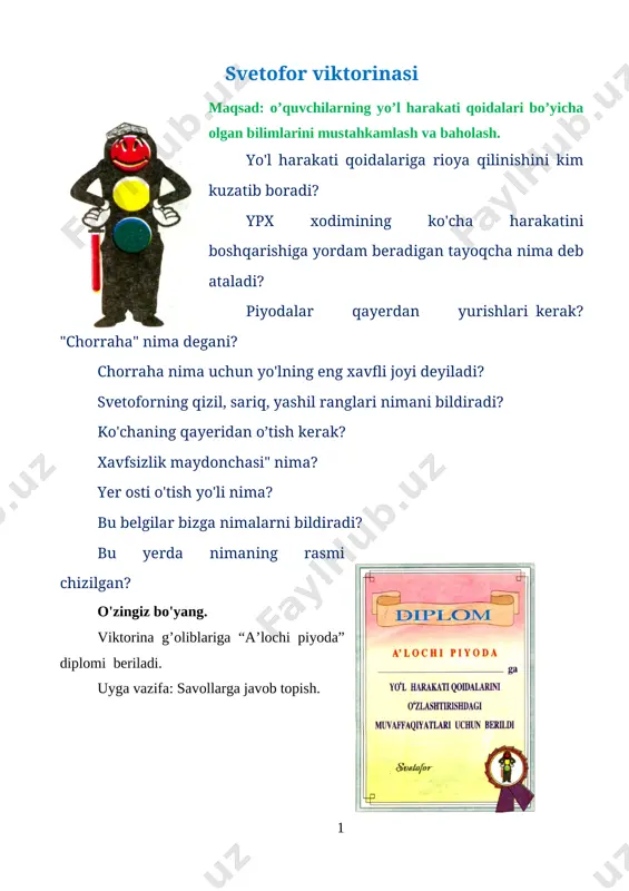1-sinf yo'l harakati_210918154536 — DOCX