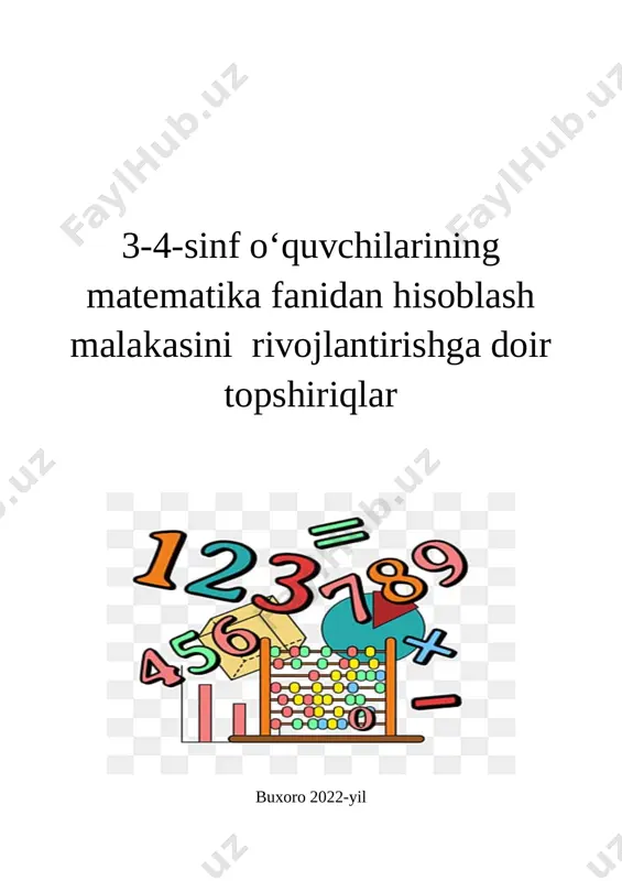 metodik qo'llanmabarotova sh — DOC