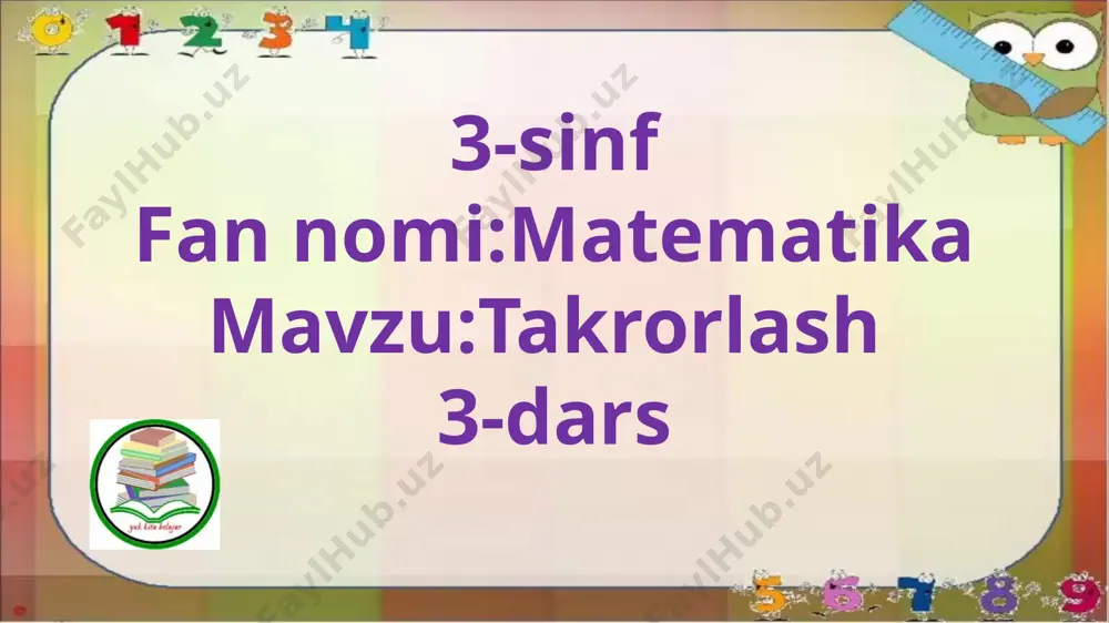 3-s.takrorlash.3-d. — PPTX