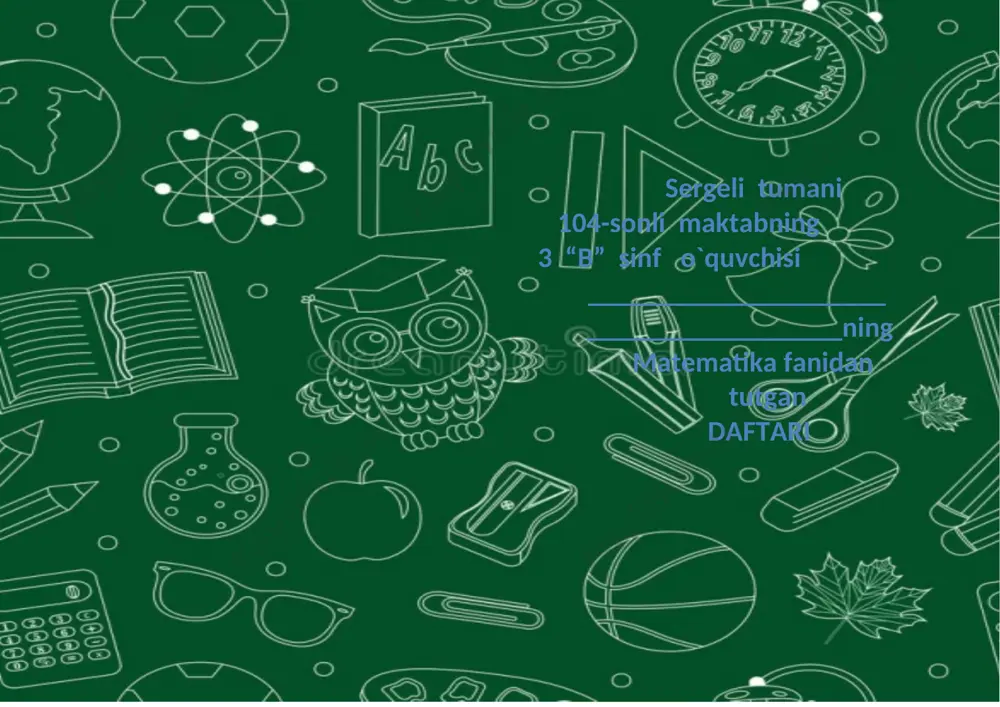 daftar muqovasi — DOCX