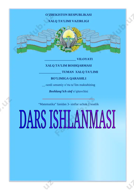3-sinf matematika 82-86.kasrlar haqida tushuncha 4+ — DOCX
