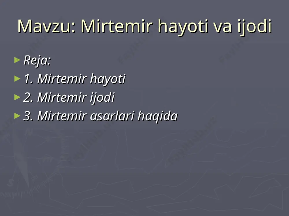 mirtemir — PPT