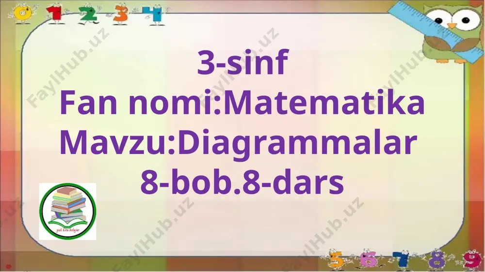 3-s.diagrammalar.8-d. — PPTX