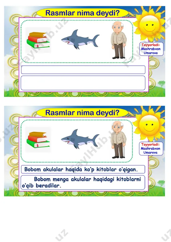 rasmlar nima deydi — PDF