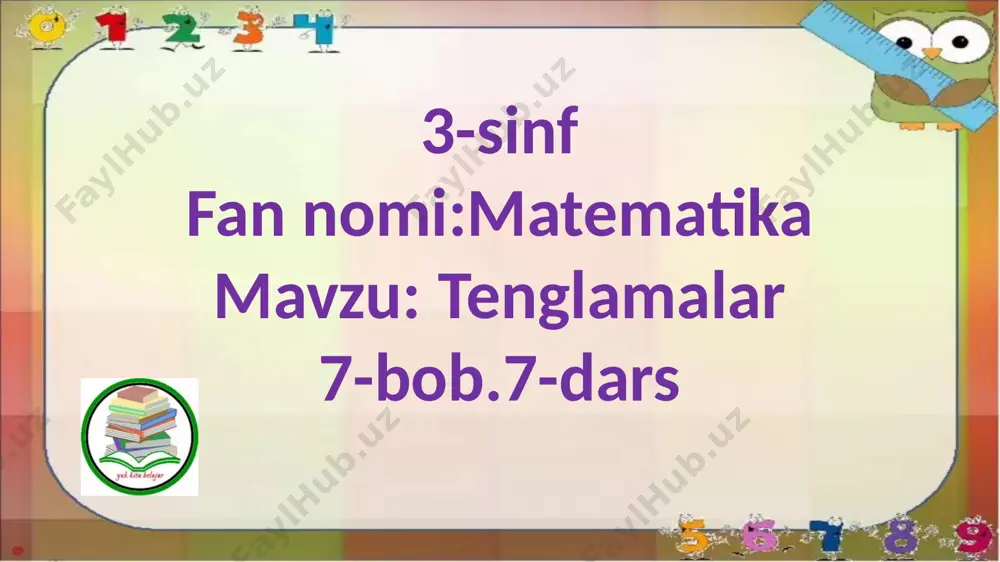 3-s.tenglamalar.7-b.7-d. — PPTX