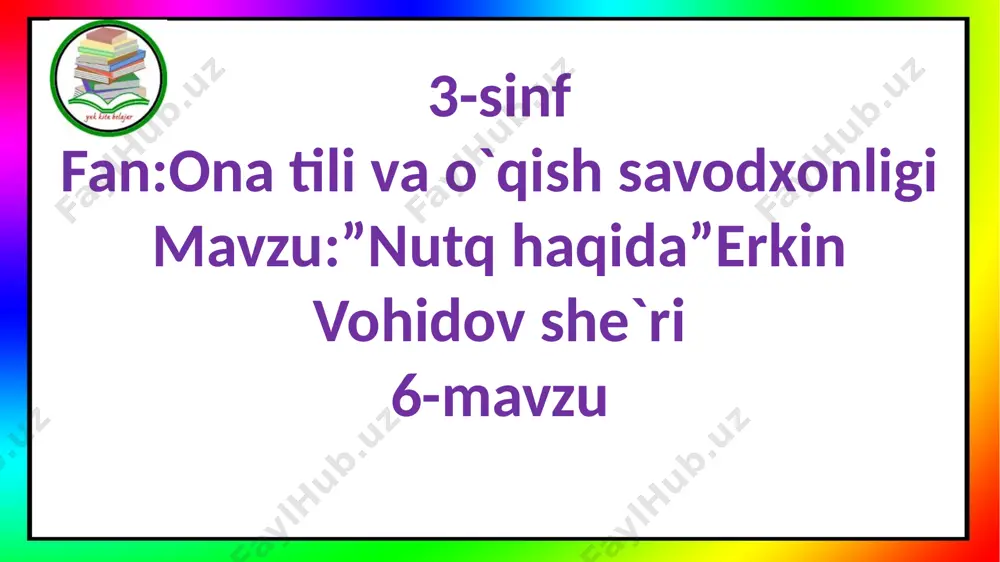 3-s.nutq haqida.6-m — PPTX