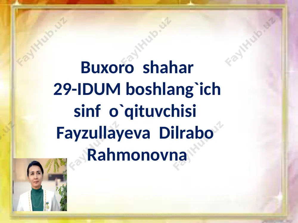 matematik fikrlash -buyuk ishlarning boshlanishidir — PPTX