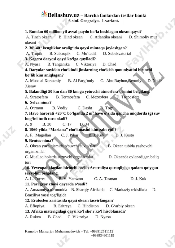 6-sinf-geografiya-bb-1-v — DOCX
