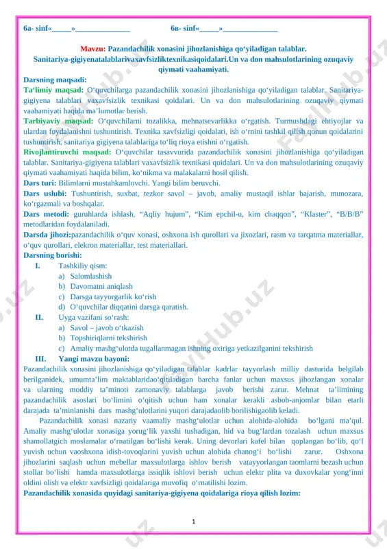 6-sinf kiz-tayyor — DOCX