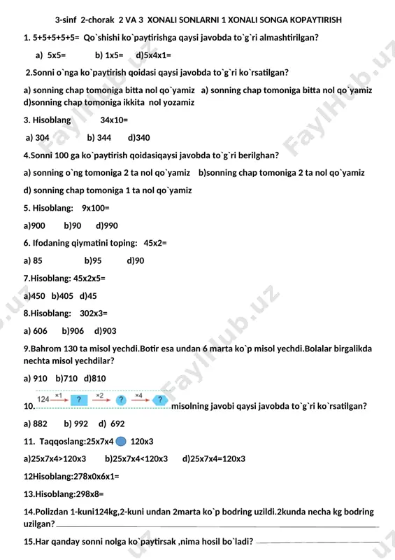 3_s_2xonali_va_3_xonali_sonni_1xonali_songa_ko`paytirish_test — DOCX