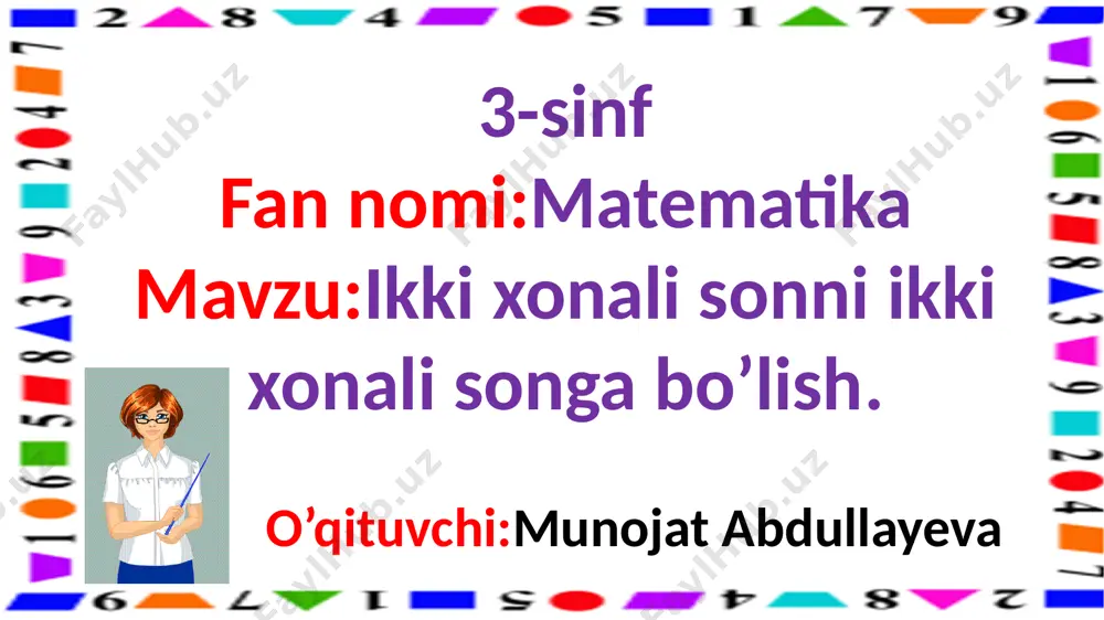 munojat abdullayeva — PPTX