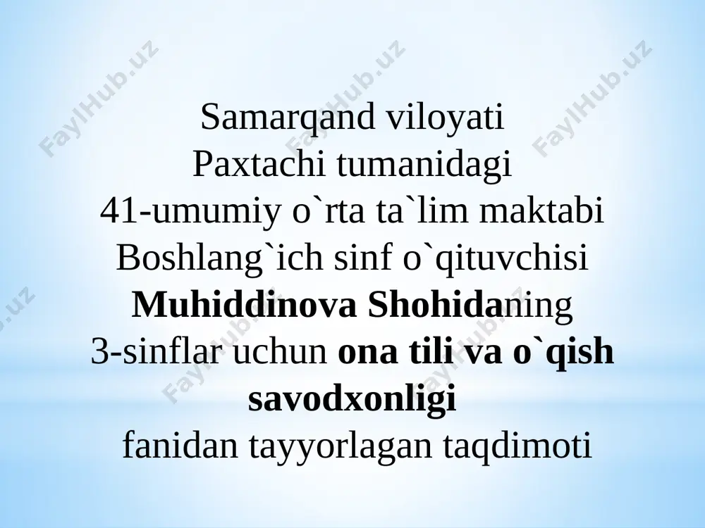 aqlni ko`p ishlatsa kamayarmi — PPTX