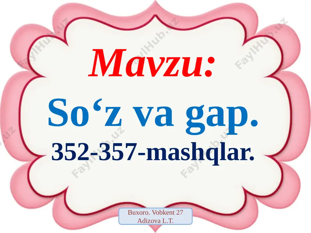352-354-mashq — PPTX