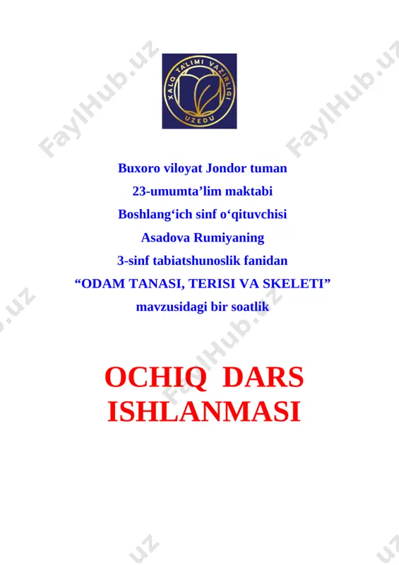 odam tanasi — DOCX