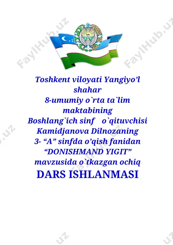 donishmand yigit — DOCX