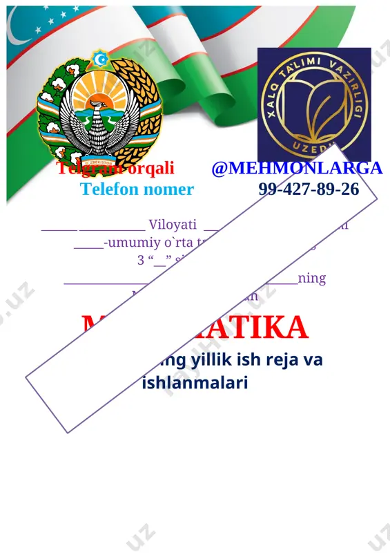 3_sinf_mmatematika_tugarak_34_soatlikki2021_2022_yil_100%_2 — DOCX