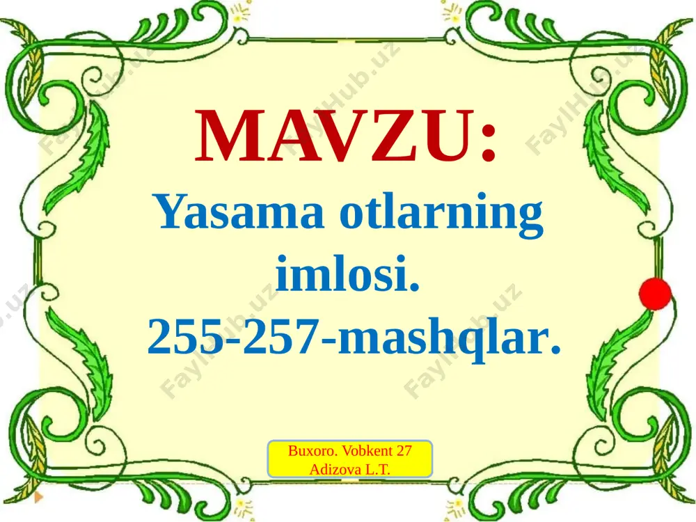 255-256-mashq — PPTX