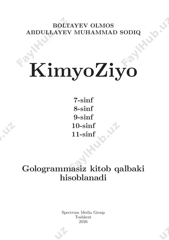 kimyoziyo_boltayev_olmos,_abdullayev_muhammad_sodiq_namuna — PDF