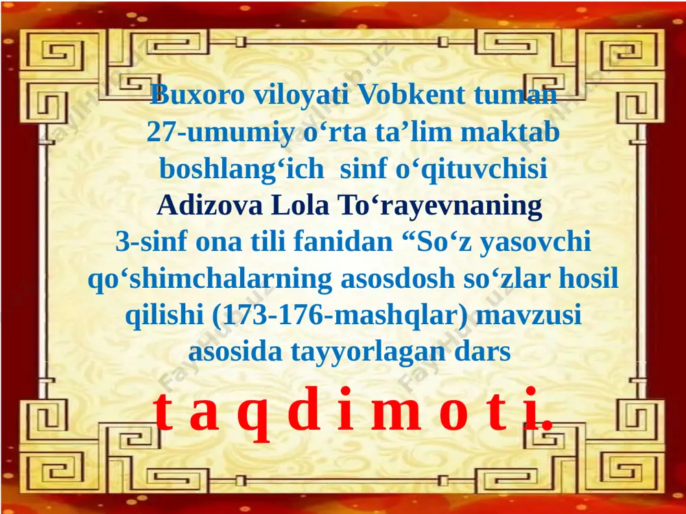 173-176-mashqlar — PPTX