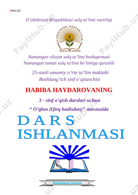 3_sinfoqish_oglon_rivoyai — DOCX