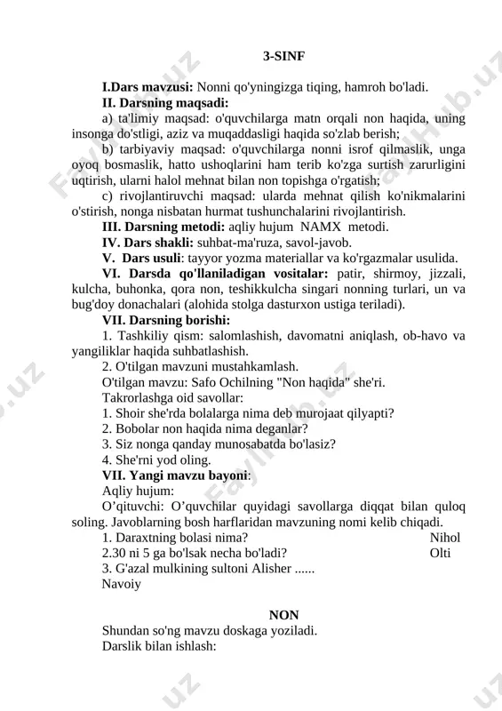 3nonni qo'yningizga tiqing, hamroh bo'ladi. — DOCX