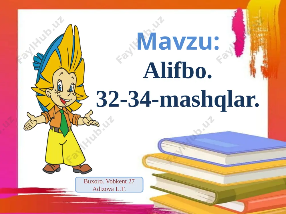 32-34-mashqlar. 3-sinf — PPTX