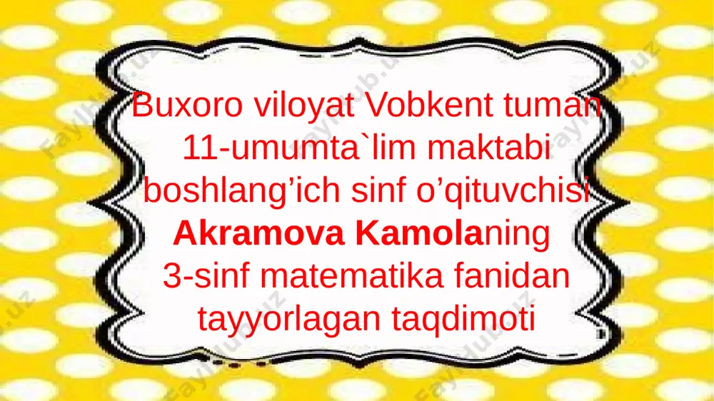 27-oktabr — PPTX